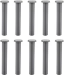 10 Pack Gray Sleeve And Cap Set For Pool Fence Diy Safety POLES,178-G5 Lif. Fixed Price $21.82.