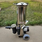 Harmsco Betterfilter Portable Pool Cleaner 1HP BF105BKPSC Stainless. Fixed Price $2699.99.
