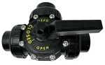 New Praher Plastics OV3-1500U 1-1/2" Port Perma-seal Diverter Valve Unionized. Fixed Price $79.99.