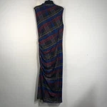 Betsey Johnson Plaid Midi Dress, Women's Size - Blue/multicolor. Fixed Price $47.00.