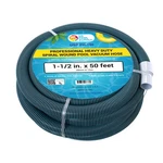 1-1/2" X 50 Foot Heavy Duty Spiral Wound Swimming Pool Vacuum Hose, Swivel Cuff. Fixed Price $79.99.