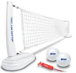Gosports Splash Net Pro Pool Volleyball Adjustable 2 Water Balls Pump White. Fixed Price $149.95.