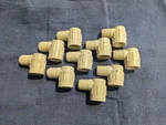 (10PK) #412-005 90 Deg St Ells 1/2" Threaded White Pvc Sch 40 Dura Usa. Fixed Price $21.75.