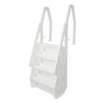 Vinyl Works Adjustable 32 Inch In-pool Step Ladder For Above Ground Pools, White. Fixed Price $223.31.