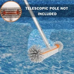 Professional 17.5" Floor & Wall Pool Cleaning Brush Tough Nylon We Ship Overseas. Fixed Price $59.99.