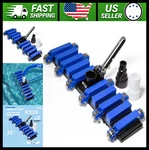 Aquatix Pro 22" Pool Vacuum Head With Weighted Plates & Hose Adapter. Fixed Price $139.99.