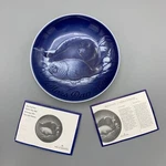2001 Bing And Grondahl Mother Day Plate Seal With Baby Wildlife Ltd Ed Aquatic. Fixed Price $30.00.