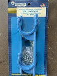 35609 Abs Pole Hangers Blue Medium Sealed. Fixed Price $16.99.