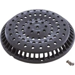 Waterway 642-2159-DKG V 8" Round Main Drain Grate Without Screws Dark Gray. Fixed Price $26.39.