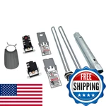 Alltemp Electric Water Heater Tune-up Kit Includes Two 4500W 240V. Fixed Price $77.42.