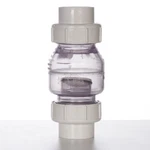 2" Clear Pvc True Union Swing Check Valve Slip. Fixed Price $34.99.