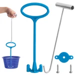 Runnico Skimmer Handle,universal Pool Baskets Hook Tool 1 Set. Fixed Price $14.69.