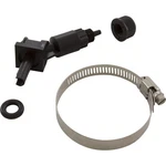 Injection Fitting, Threadless, Blue-white, 1/4" Od Tubing Connection. Fixed Price $78.50.