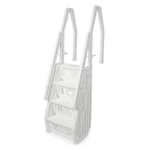 Vinyl Works Adjustable 24 Inch In-pool Step Ladder For Above Ground Pools, White. Fixed Price $190.94.