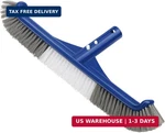 Banax Pool Brush Head, 17.5" Swimming For Cleaning Walls, Curved. Fixed Price $19.03.