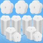 40 Pcs Flower Shape Oil Absorbing Scum Sponge For Swimming Pool Hot Tub Spa. Fixed Price $21.99.