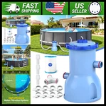 Luxblue 530 Gph Cartridge Filter Pump For Above Ground Pools. Fixed Price $95.99.