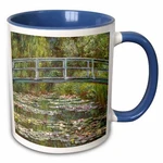 3DROSE Bridge Over Pool Of Water Lilies - 1899 By Impressionist Claude Monet. Fixed Price $11.99.