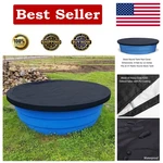 Poly Stock Tank Pool Cover Waterproof Heavy Duty Plastic Round 8FT. Fixed Price $57.14.