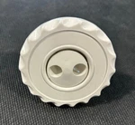 Jet Internal, Waterway Deluxe Mini, Pulsator, 2-1/2" Face, White : 224-1040. Fixed Price $9.99.