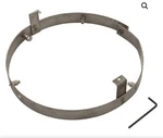 Light Niche Adapter, Cmp, In Ground Pool, 10-1/2"ID, Univ. Fixed Price $45.00.