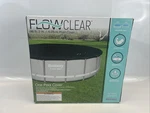Flowclear Bestway 16 Foot Above Ground Power Steel Pool Cover - New In Box Nib. Fixed Price $35.99.