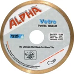 10" Alpha Vetro Premium Wet Cutting Blade For Glass. Fixed Price $93.37.