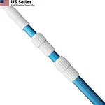 Poolwhale Professional Feet Blue Anodized Aluminum Telescopic 12FT,. Fixed Price $59.02.