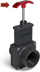 Fibropool 1.5" Above Ground Gate Valve Dual Threaded Shut-off Slice. Fixed Price $25.82.