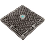 Main Drain Cover, Aquastar Wave, 12" Square, W/fr, Lt Gry, Vgb : WAV12WR103. Fixed Price $206.89.