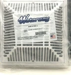 Genuine Waterway Pool Square Frame & Grate 9" X White (2011) 640-4790V. Fixed Price $49.99.