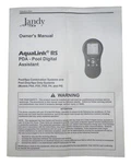 Jandy Aqualink Rs Pda - Pool Digital Assistant Owner's Manual. Fixed Price $21.35.