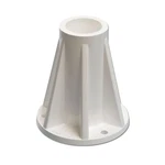 Saftron 6" Swimming Pool Or Spa Ladder & Handrail Surface Mounting Base Sb-f-w. Fixed Price $37.87.