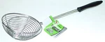 Live Well Pack Of 6 - 3" Small Round Mesh Shabu Hot Pot Skimmer FSK017. Fixed Price $16.00.
