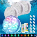 Swimming Pool Lights Magnet Underwater Pond Rgb Led Bulb Lamp Vase Decor Remote. Fixed Price $52.99.