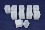 10 Square Coin Tubes For Us Half Dollars Liberty Franklin & Kennedy 1/2. Fixed Price $15.51.