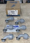Topaz P491 1/2" Nonmetallic Liquid Tight Connectors Lot Of 6. Fixed Price $35.00.