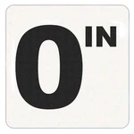 Inlays V620500 Depth Marker 6" Vinyl Skid Resistant Stickon. Fixed Price $28.34.