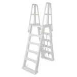 Vinyl Works Frame Ladder For Swimming Pools 48 To 56" Tall (used). Fixed Price $178.15.