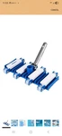 Aqua Ez 14" Pro Concrete Pool Vacuum Head - VH302 Skate Wheels Flexible Body. Fixed Price $56.55.