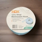 Hdx 50 Ft. 1.5 In. Swimming Pool, Spa, And Hot Tub Backwash Hose. Fixed Price $29.99.