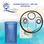BSK-207 & 65002 Fits Hayward Super Ii Pump Kit By Pooltek Usa. Fixed Price $42.30.
