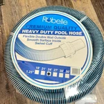 New - Robelle Premium Heavy Duty Flexible Pool Cleaner Vacuum Hose: 24' 1.25". Fixed Price $39.95.