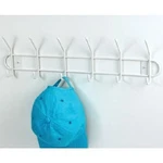 (1)-SPECTRUM White Wall Mount Steel Coat & Hat Hook Rail 60000. Fixed Price $28.89.