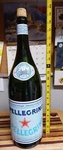 Huge 20" Tall S. Pellegrino Mineral Water Store Display Glass Bottle. Fixed Price $65.13.