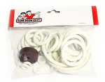 Gottlieb World Fair Pinball Machine Replacement Repair Rubber Ring Kit White. Fixed Price $28.89.
