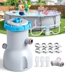 800 Gph Energy-saving Pool Filter Pump Dual Action For Clear Water. Fixed Price $99.99.
