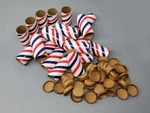 25PC 1/4 Stick Fireworks Tubes And End Plugs Red/white/blue Pyro. Fixed Price $17.99.
