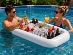 Inflatable Serving Bar Buffet Cooler Tray Ice Food Drink Holder Pool Party. Fixed Price $17.49.