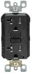 Leviton GFTR2-KE Black 20A Polycarbonate 2-POLE 3-WIRE Self-test Gfci Outlet. Fixed Price $24.44.